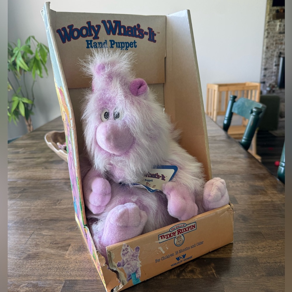 Woody What's-It Hand Puppet - Purple